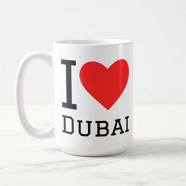 Taza De Café Amo dubai (Izquierda)