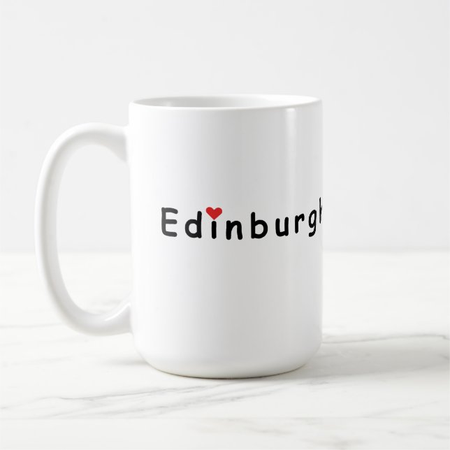 Taza De Café Amo Edimburgo (Izquierda)