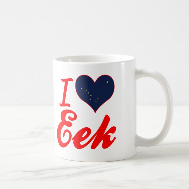 Taza De Café Amo EEK, Alaska (Derecha)