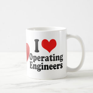 Taza De Café Amo el actuar de ingenieros