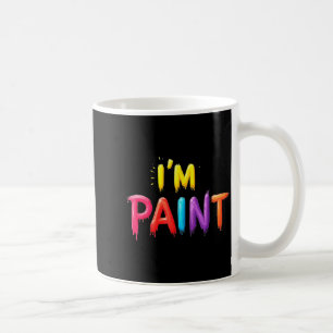 Taza De Café Amo el amor para pintar con los dedos Estoy pintan
