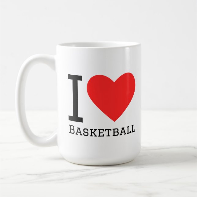 Taza De Café Amo el baloncesto (Izquierda)