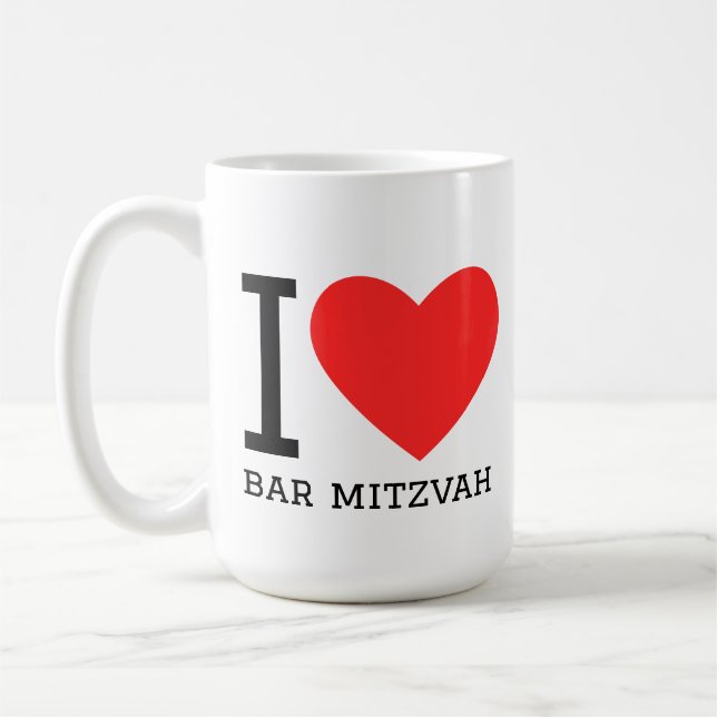 Taza De Café Amo el bar mitzvah (Izquierda)