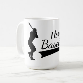 Taza De Café Amo el béisbol