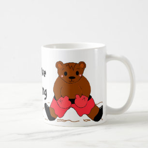Taza De Café Amo el boxeo