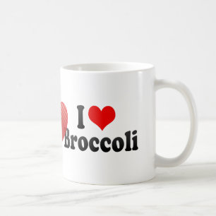 Taza De Café Amo el bróculi