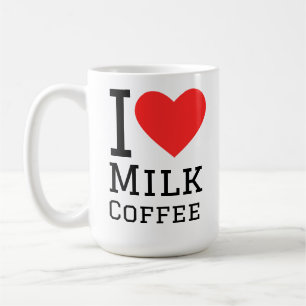 Taza De Café Amo el café con leche