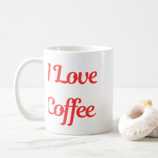 Taza De Café Amo el café – Diseño para amantes del café