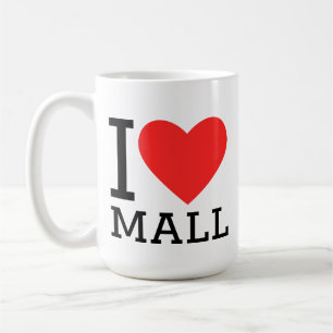 Taza De Café Amo el centro comercial