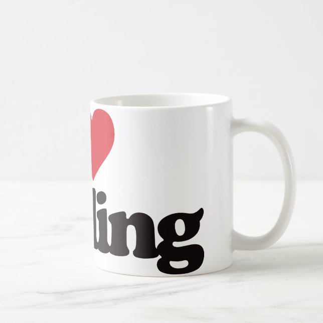 Taza De Café Amo el encresparme (Derecha)