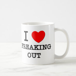 Taza De Café Amo el Freaking hacia fuera