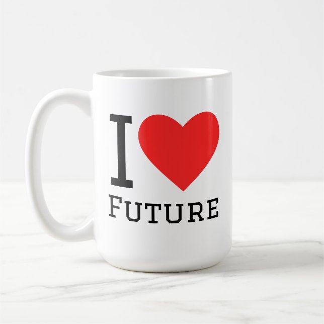 Taza De Café Amo el futuro (Izquierda)