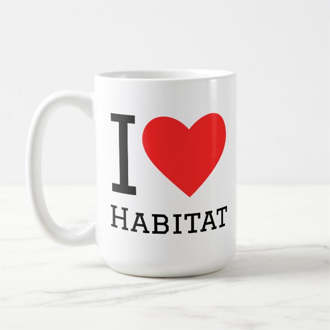 Taza De Café Amo el hábitat (Izquierda)