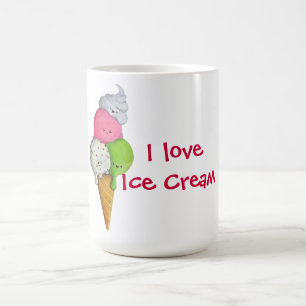 Taza De Café Amo el helado