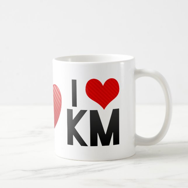 Taza De Café Amo el kilómetro (Derecha)
