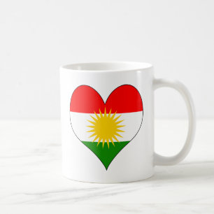 Taza De Café Amo el Kurdistan