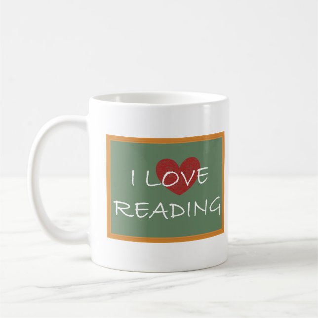 Taza De Café Amo el leer (Izquierda)