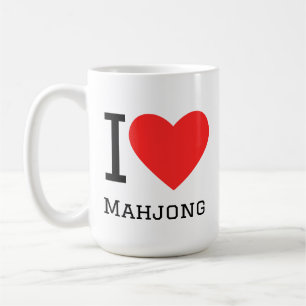 Taza De Café Amo el mahjong