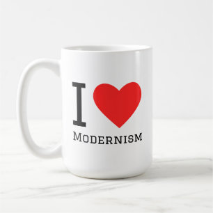 Taza De Café Amo el modernismo