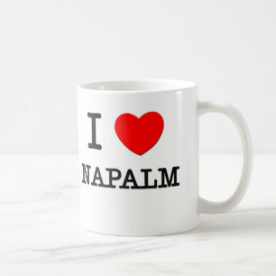 Taza De Café Amo el napalm