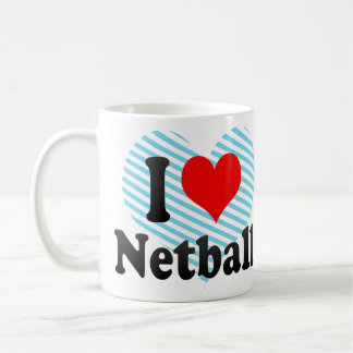 Taza De Café Amo el Netball