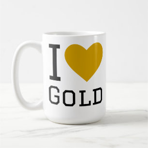 Taza De Café Amo el oro