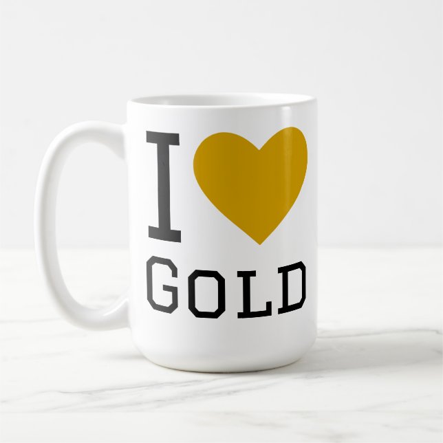 Taza De Café Amo el oro (Izquierda)