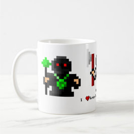 Taza De Café Amo el papel que juega a juegos