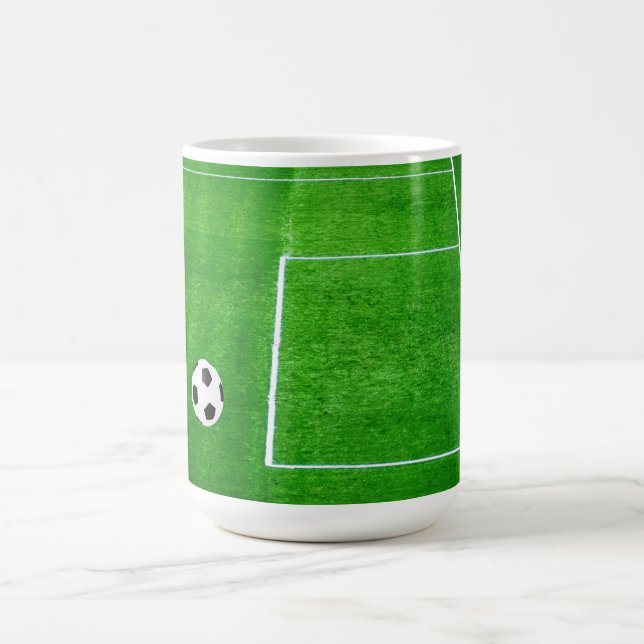 Taza De Café Amo el Personalizable Soccer Blank (Centro)