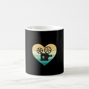 Taza De Café Amo el proyector de cine retro