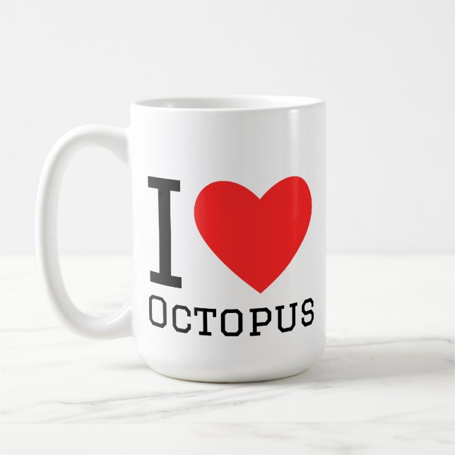 Taza De Café Amo el pulpo (Izquierda)