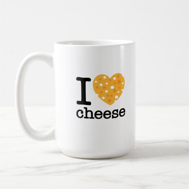 Taza De Café Amo el queso (Izquierda)