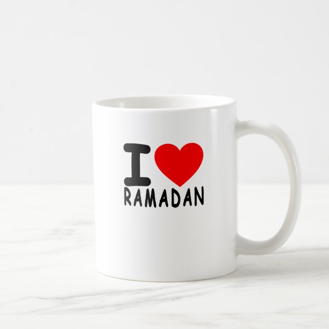 Taza De Café Amo el Ramadán. (Derecha)