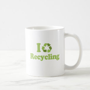 TAZA DE CAFÉ AMO EL RECICLAR