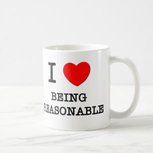 Taza De Café Amo el ser razonable