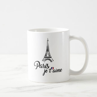 Taza De Café Amo el t'aime de París Je