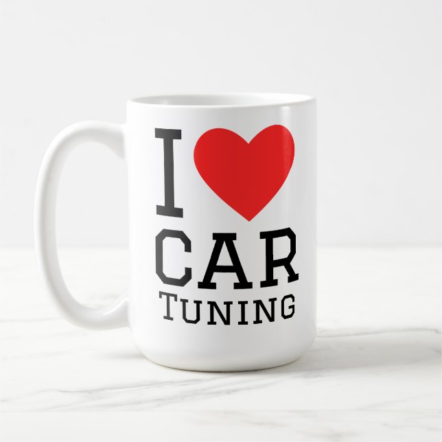 Taza De Café Amo el tuning de coches (Izquierda)