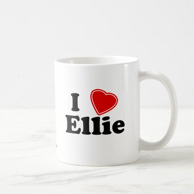 Taza De Café Amo Ellie (Derecha)