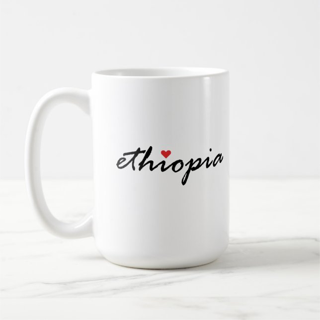 Taza De Café Amo Etiopía (Izquierda)