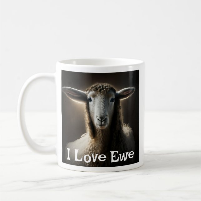 Taza De Café Amo Ewe | Pun cutáneo (Izquierda)