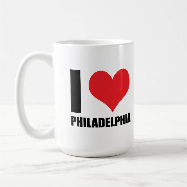 Taza De Café Amo Filadelfia (Izquierda)