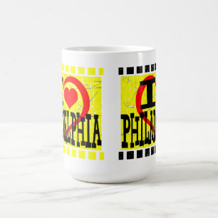 Taza De Café Amo Filadelfia - Mugs