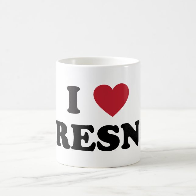 Taza De Café Amo Fresno California (Centro)