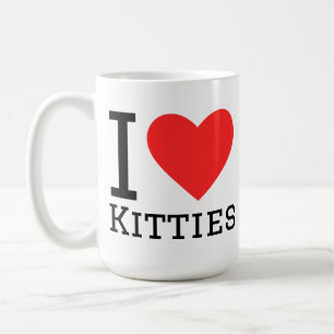 Taza De Café Amo gatitos