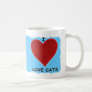 TAZA DE CAFÉ AMO GATOS