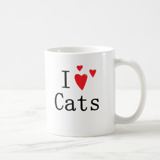 Taza De Café Amo gatos