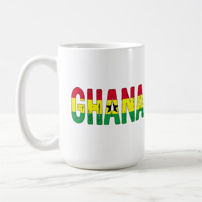 Taza De Café Amo Ghana (Izquierda)