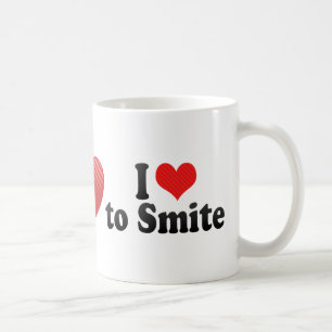 Taza De Café Amo golpear violentamente