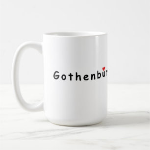Taza De Café Amo Gotemburgo