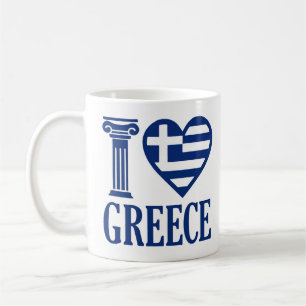 Taza De Café Amo Grecia
